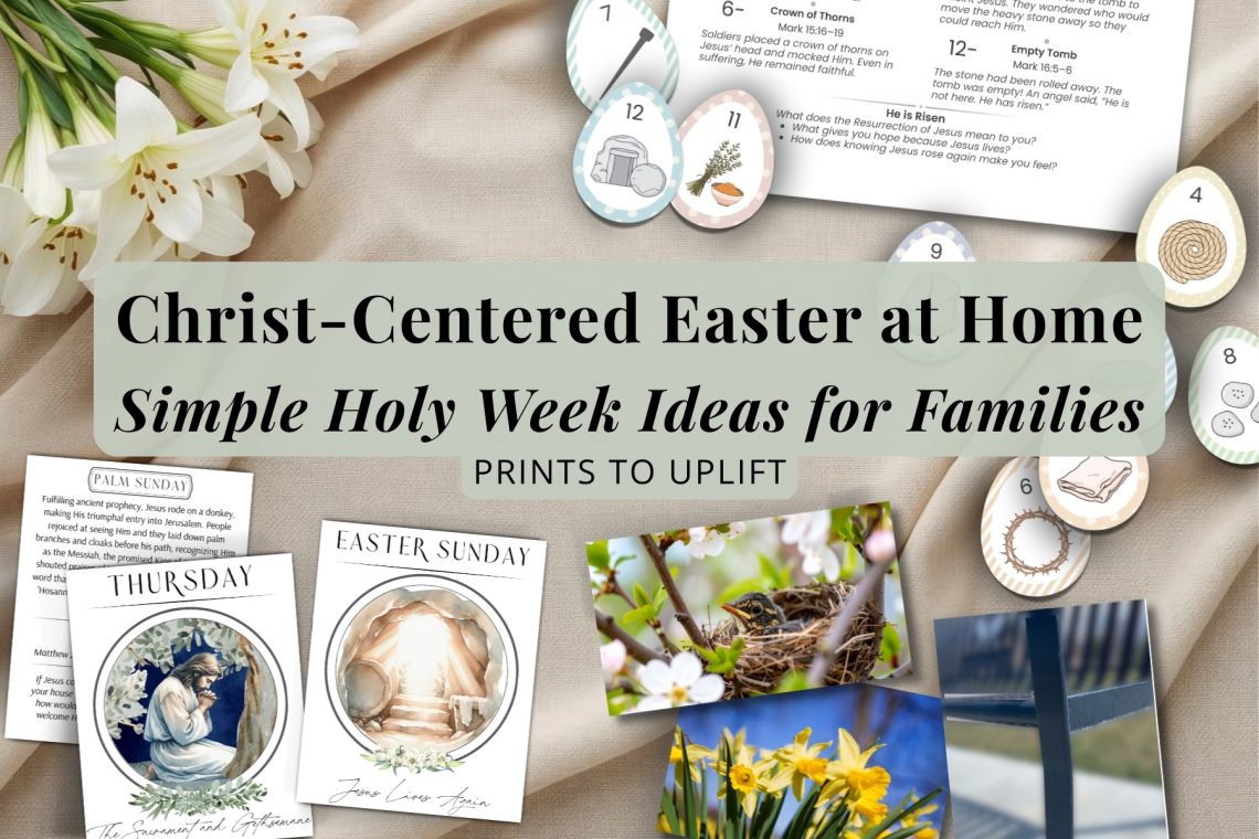 Simple Holy Week Ideas for Families