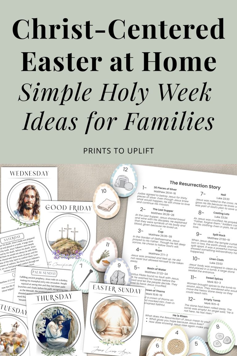 Simple Holy Week Ideas for Families