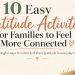 Post Title about Meaningful Gratitude Activities for Families to feel more connected