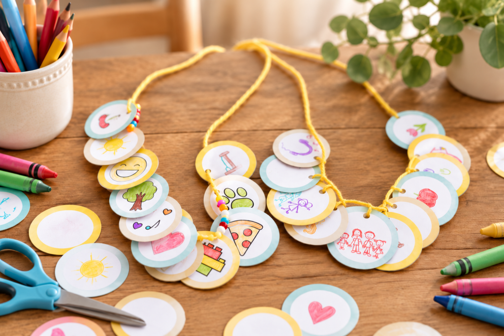 kids gratitude necklace